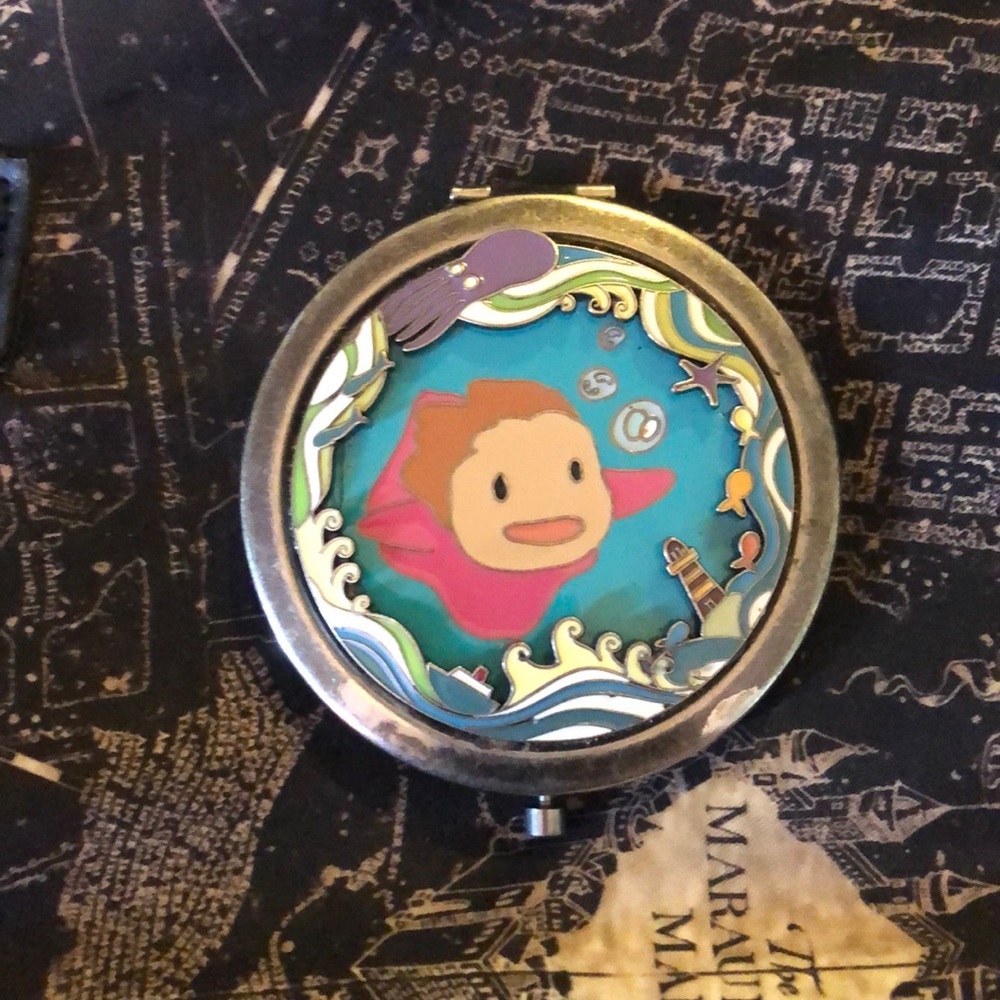 Ponyo pocket mirror